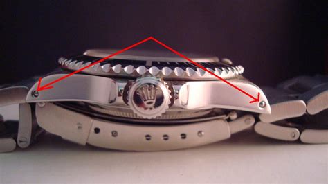 rolex lug holes